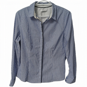 Reserved button down shirt top